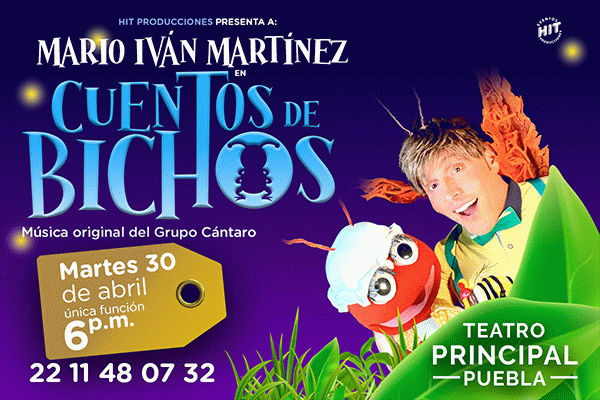 Mario Iván Martínez en Cuentos de Bichos